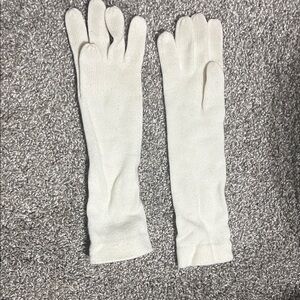 Elegant White Women's Gloves